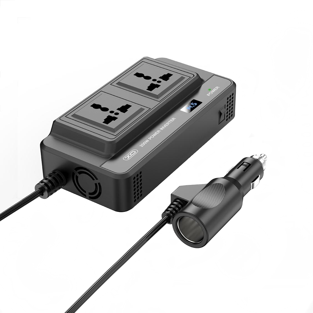 Автомобилен електрически инвертор XO Design CZ011, 200W