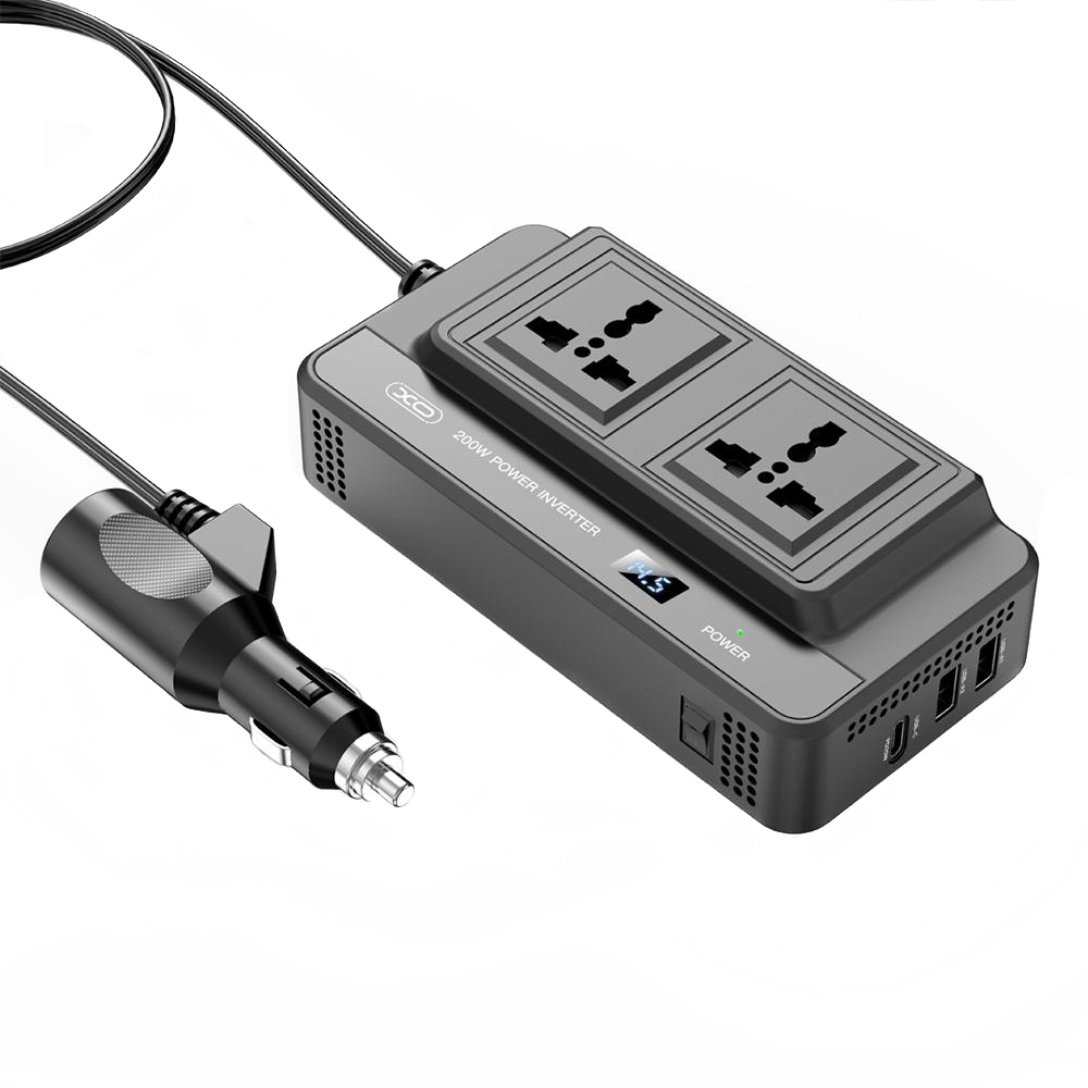 Автомобилен електрически инвертор XO Design CZ011, 200W