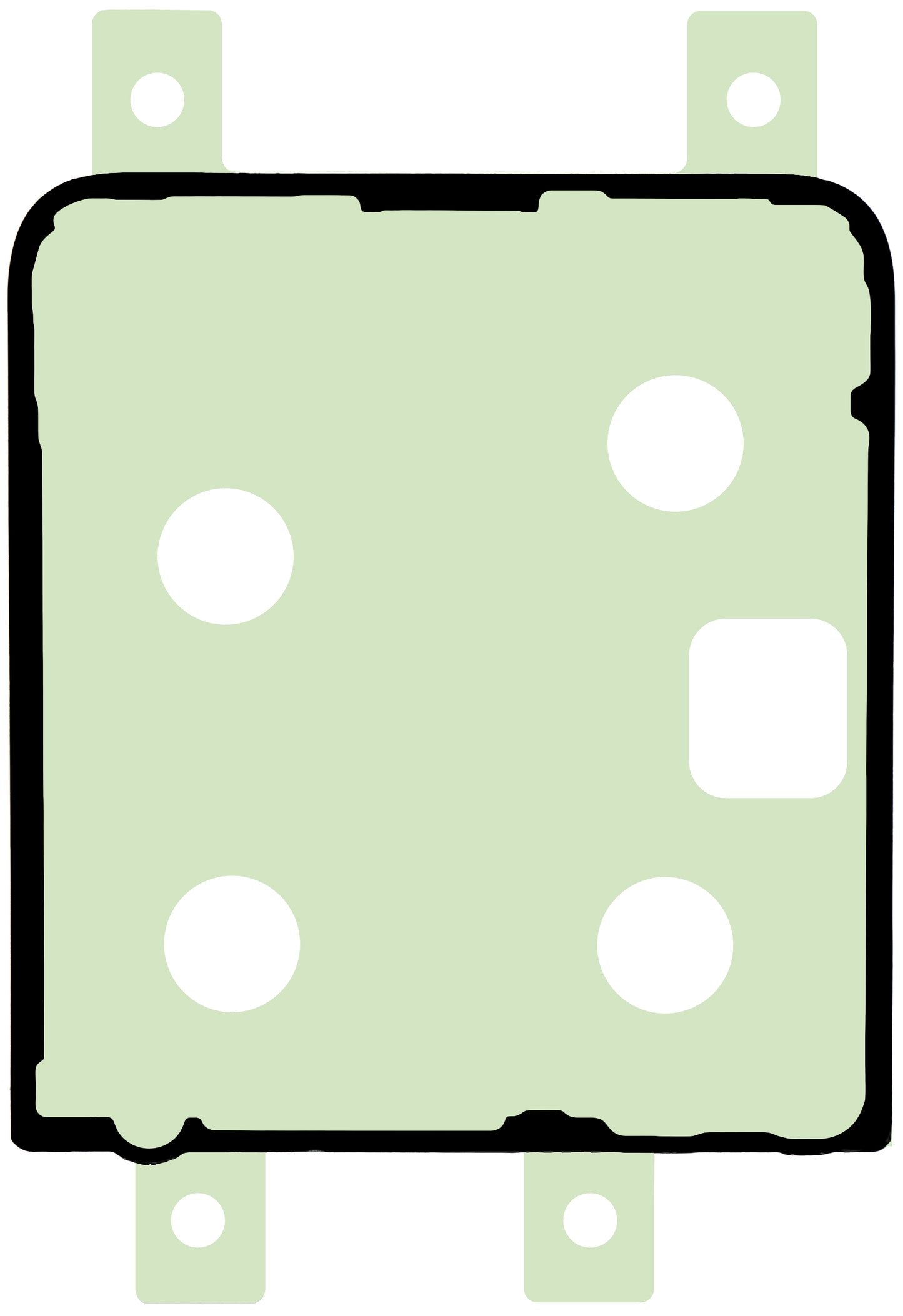 Комплект лепило за заден капак на батерия Samsung Galaxy Z Flip4 F721, Service Pack GH82-29628A