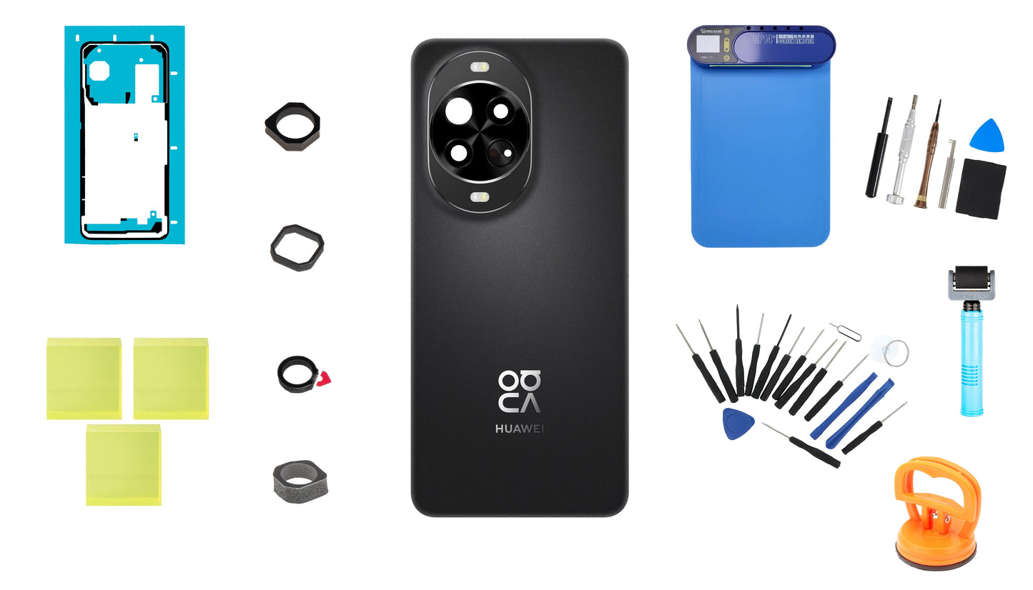 Комплект капак за батерия Huawei nova 14 Pro черен Service Pack и специализирани сервизни инструменти