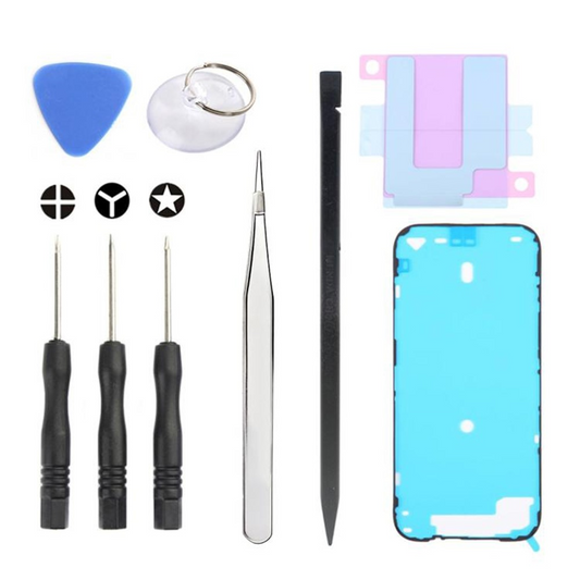 Комплект за ремонт Jiafa JF-8162 за смяна на батерия Apple iPhone 17 Pro, 9в1