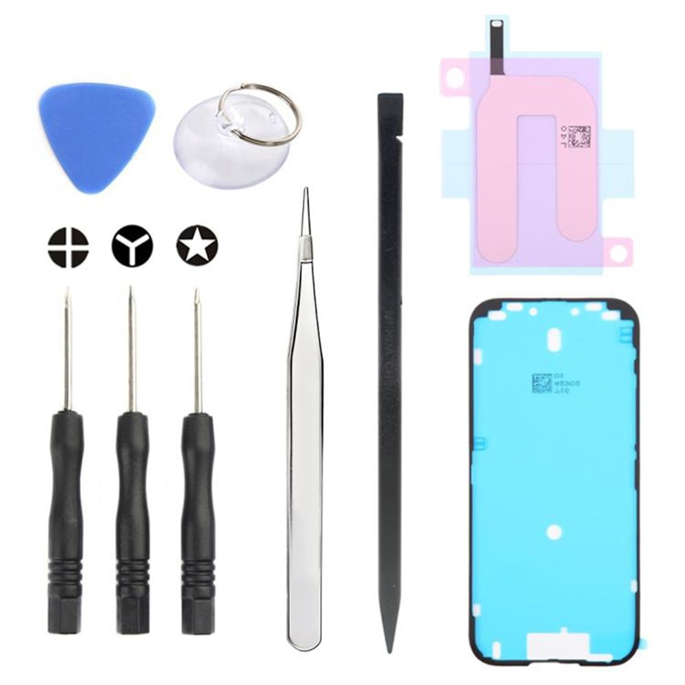 Комплект за ремонт Jiafa JF-8162 за смяна на батерия Apple iPhone 17, 9в1