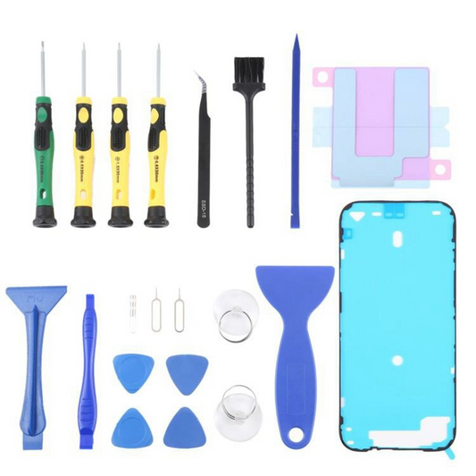 Комплект за ремонт Jiafa JF-8182 за смяна на батерия Apple iPhone 17 Pro, 21в1