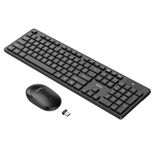 HOCO GM17 Wireless Keyboard and Mouse Kit, Black