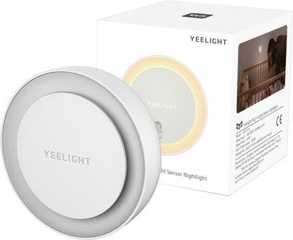 Лампа Led Veghe Yeelight Plug-in Nightlight, 0.5W, 2500K, Сензор, Версия UK, Бяла YLYD11YL