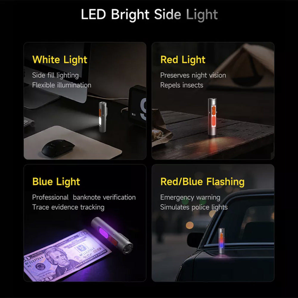 LED фенер Deerma SD01 4в1