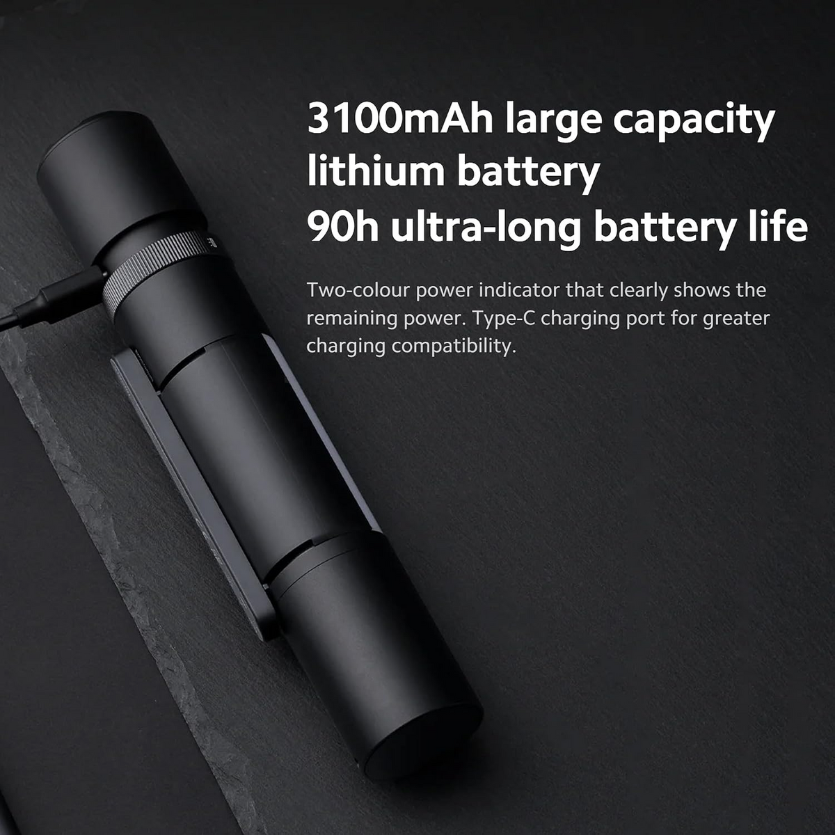 LED фенер Xiaomi Mi Multifunction, 1000lm, IPX4 BHR7004GL