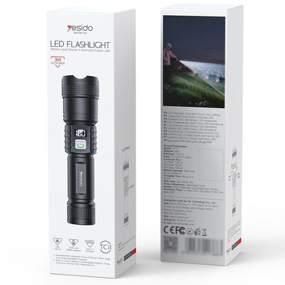LED фенер Yesido TC11, 190lm
