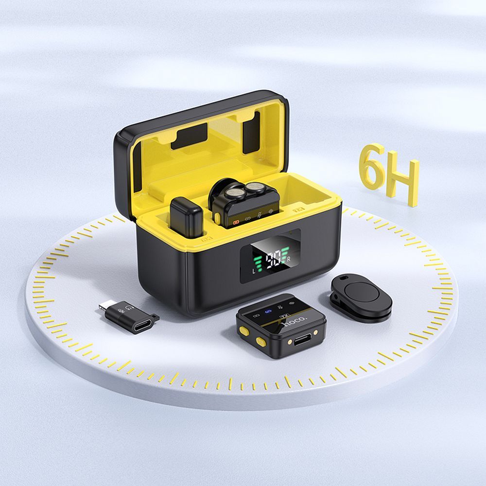 Лавалиер HOCO L17, USB-C / Lightning, Комплект 2 Броя, Черен