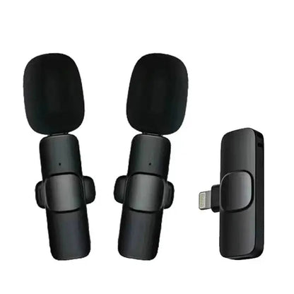 Techsuit LW1 Lavalier, Lightning, Set of 2, Black