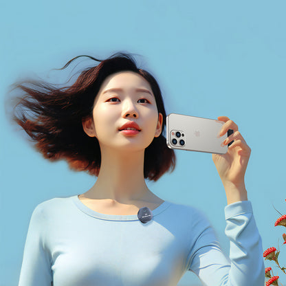 Techsuit LW5 Lavalier, USB-C, Set of 2 pieces, Black