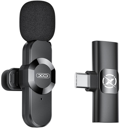 Лавалиера XO Design MC13, USB-C / Lightning, Черна