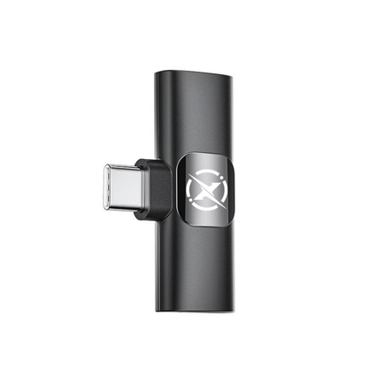 Лавалиера XO Design MC13, USB-C / Lightning, Черна