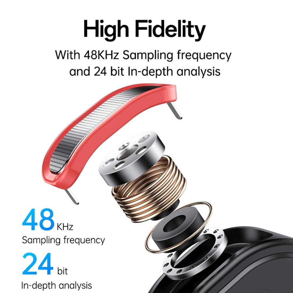 Лавалиера Yesido KR19, USB-C / Lightning, Комплект 2 броя, Черна