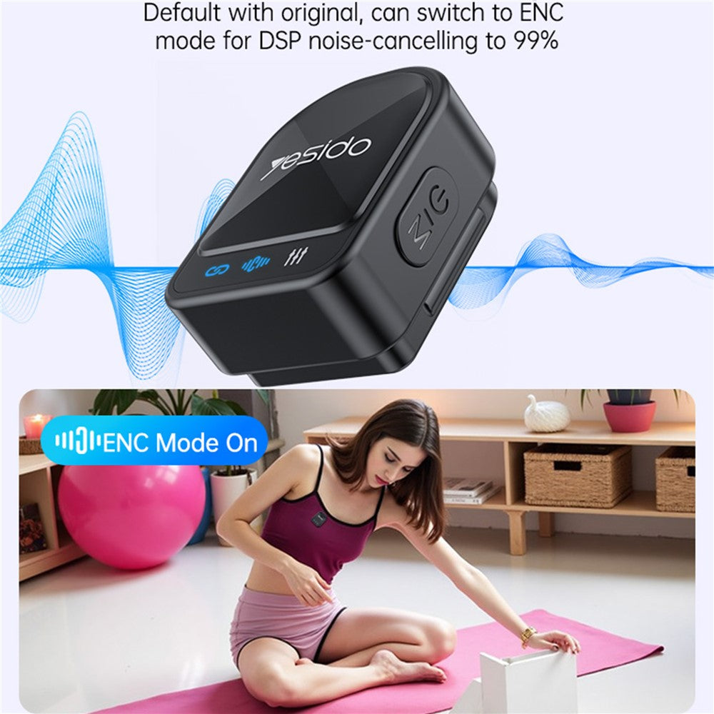 Лавалиера Yesido KR19, USB-C / Lightning, Комплект 2 броя, Черна