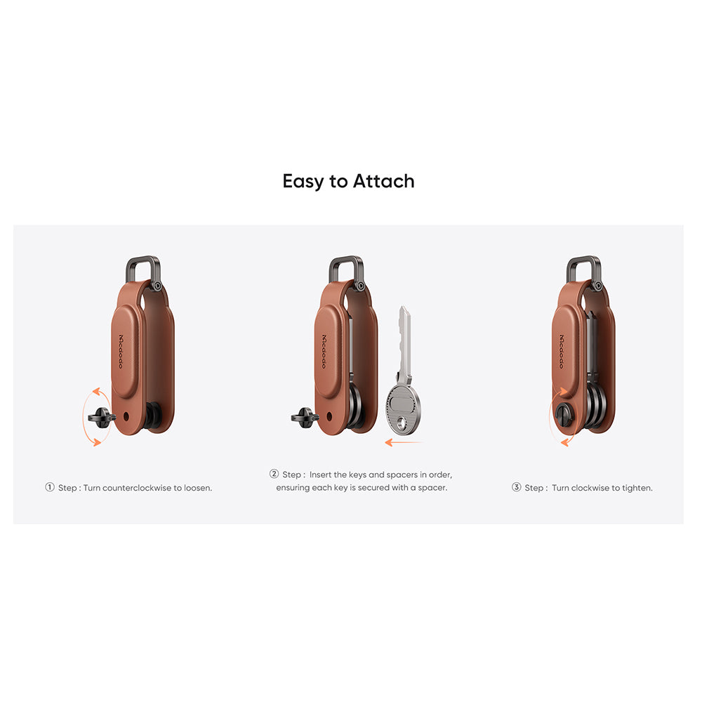 Mcdodo SmartTag Keys Napa Pro AT-3830 за iOS Series, Черен