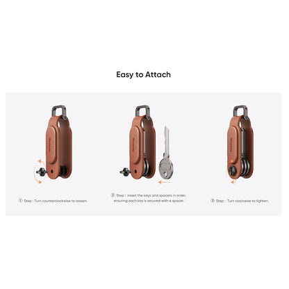 Mcdodo SmartTag Keys Napa Pro AT-3830 за iOS Series, Черен