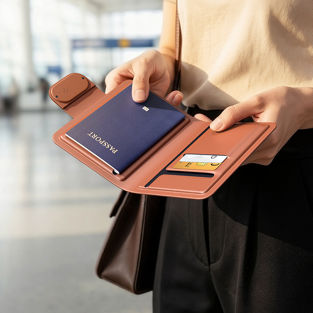 Mcdodo SmartTag Passport Napa Pro AT-4180 за iOS Series, Черен