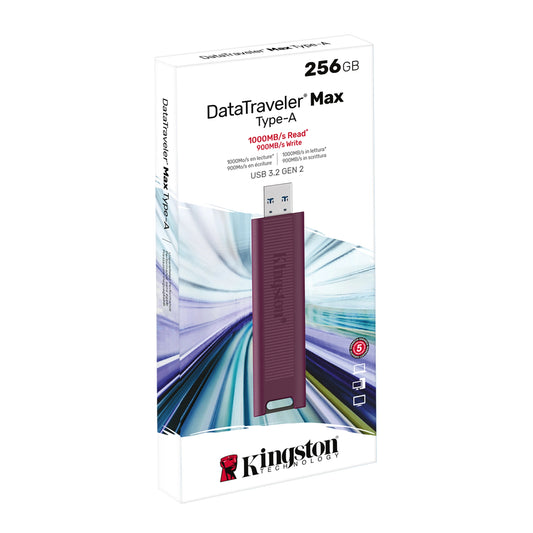 Външна памет USB-A 3.2 Kingston DT Max, 256Gb DTMAXA/256GB