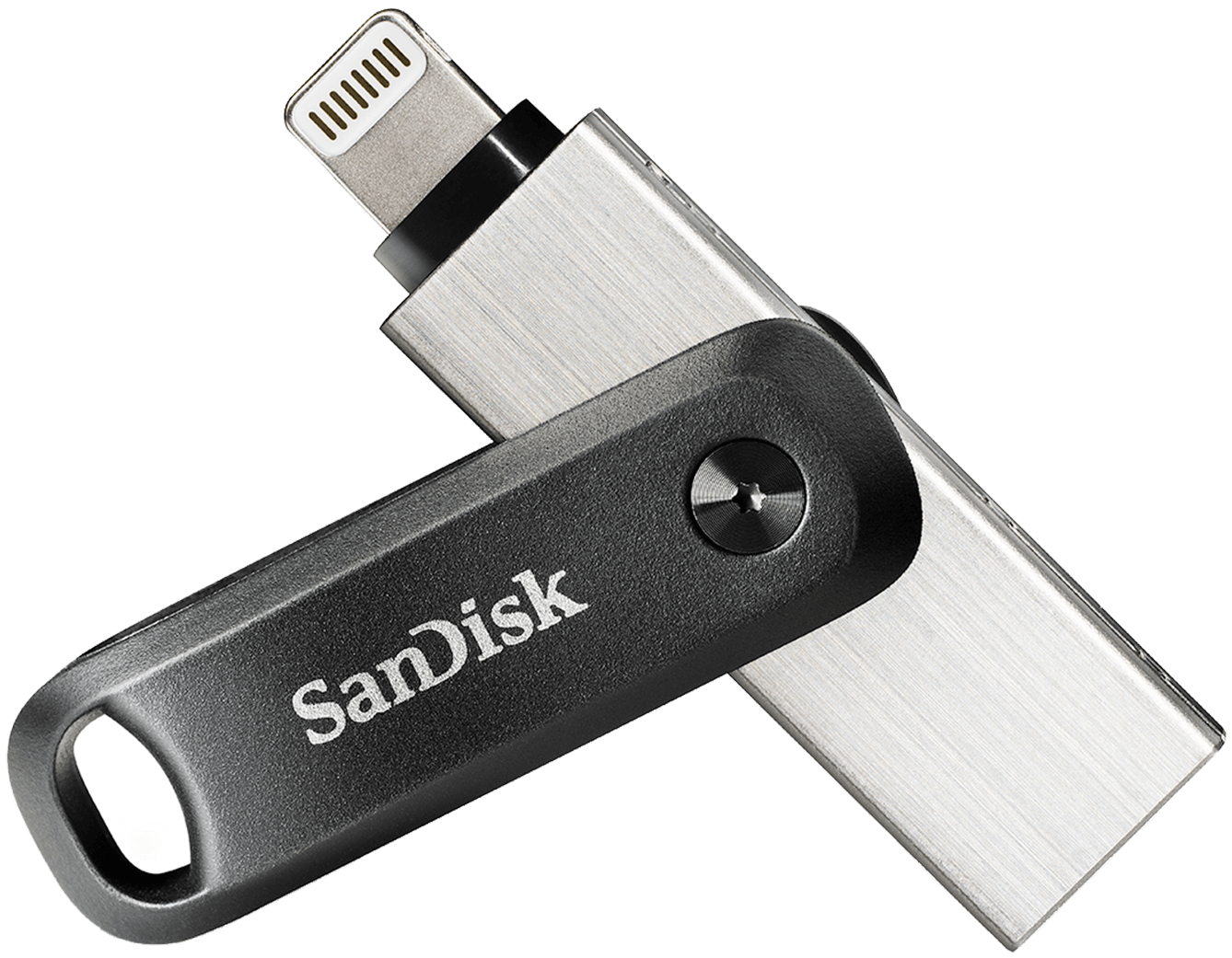 Външна памет USB-A 3.0 / Lightning SanDisk iXpand Go, 128Gb SDIX60N-128G-GN6NE