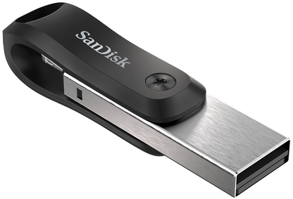 Външна памет USB-A 3.0 / Lightning SanDisk iXpand Go, 128Gb SDIX60N-128G-GN6NE