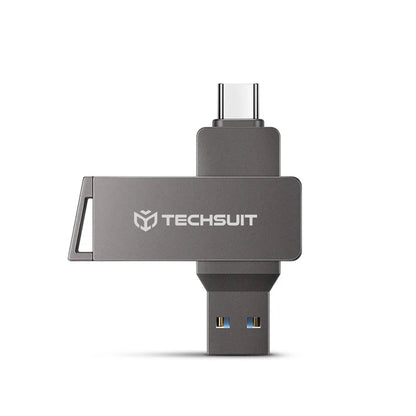 Външна памет USB-A 3.0 / USB-C Techsuit THSM20, 128Gb