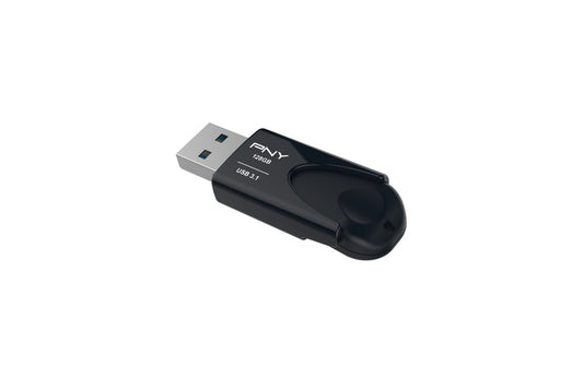 Външна памет USB-A 3.1 PNY Attache 4, 128Gb FD128ATT431KK-EF