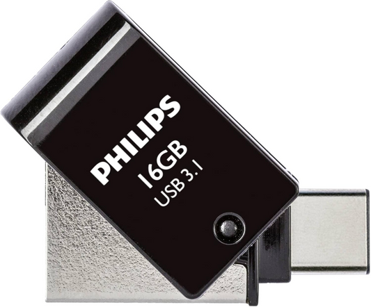Външна памет USB-A 3.1 / USB-C Philips, 16Gb FM16DC152B/00