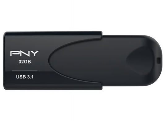 Външна памет USB-A 3.1 PNY Attache 4, 32Gb FD32GATT431KK-EF