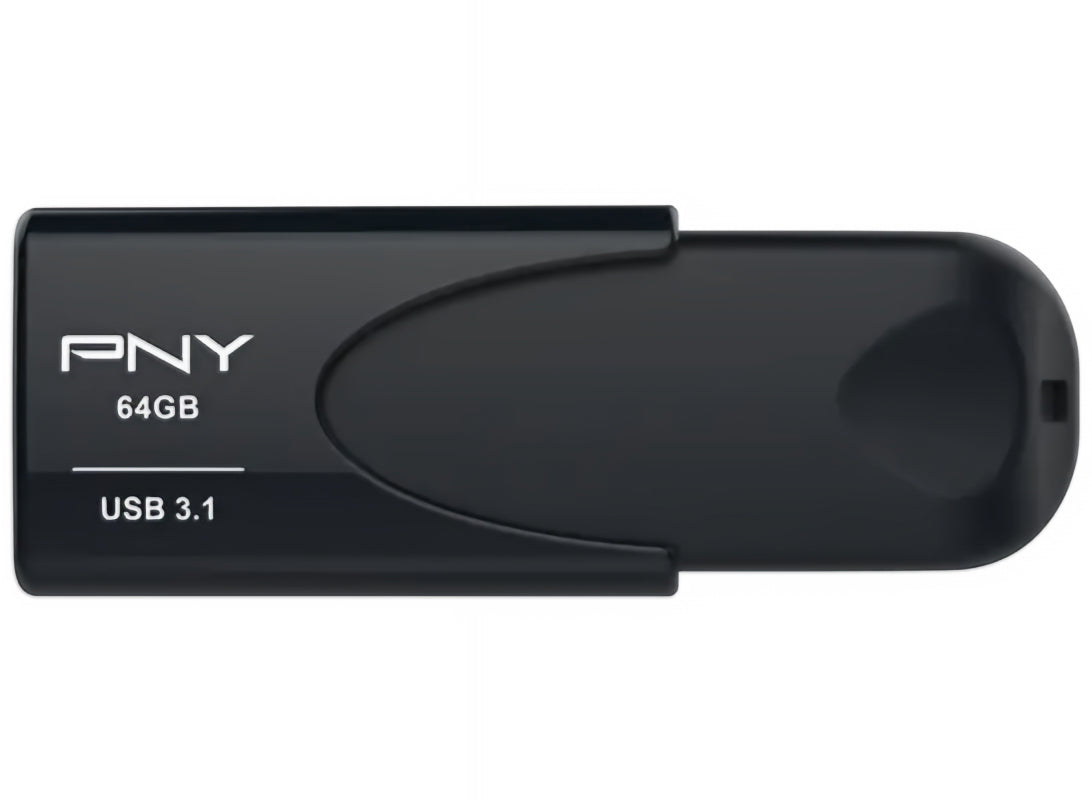 Външна памет USB-A 3.1 PNY Attache 4, 64Gb FD64GATT431KK-EF
