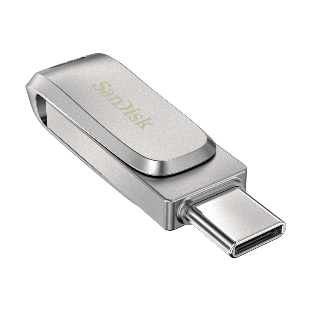 Външна памет USB-A 3.1 / USB-C SanDisk Ultra Luxe Dual Drive, 64Gb SDDDC4-064G-G46 