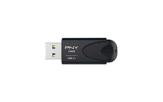 Външна памет USB-A 3.1 PNY Attache 4, 128Gb FD128ATT431KK-EF