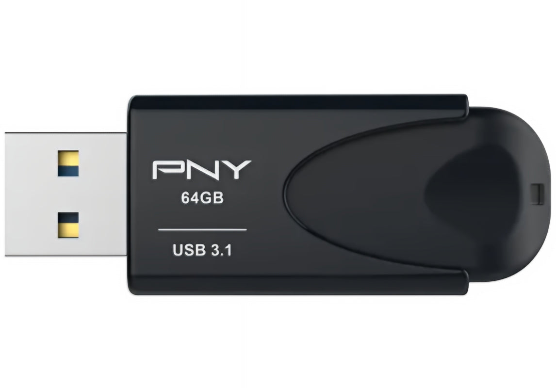 Външна памет USB-A 3.1 PNY Attache 4, 64Gb FD64GATT431KK-EF