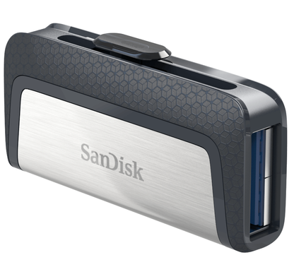 Външна памет USB-A 3.1 / USB-C SanDisk Ultra Dual Drive, 64Gb SDDDC2-064G-G46