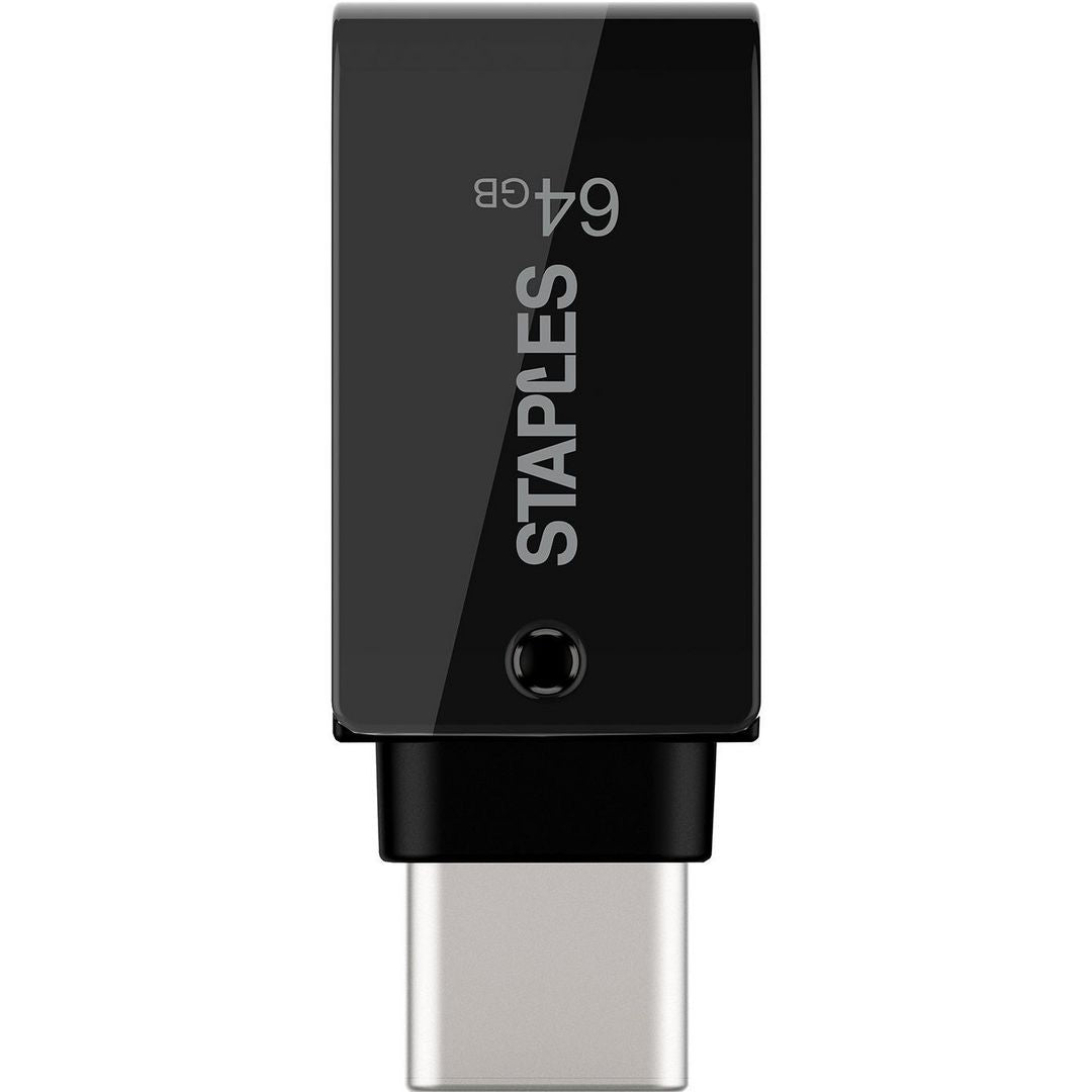 Външна памет USB-A 3.1 / USB-C Staples K23, 64Gb EKMMD64GK233CST