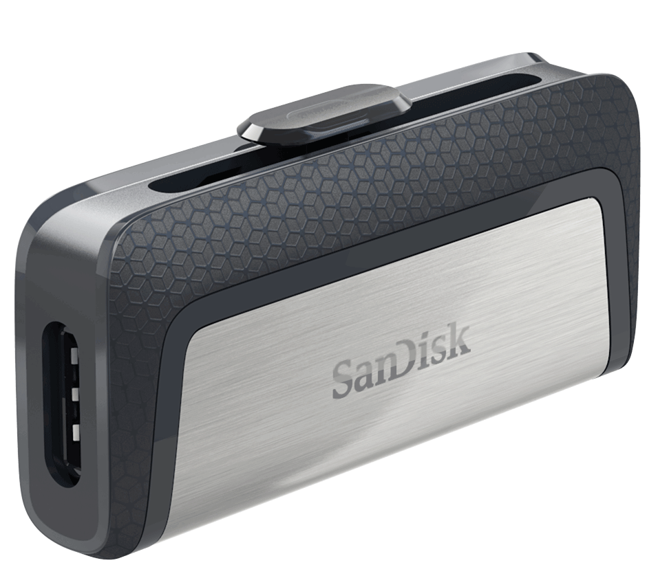 Външна памет USB-A 3.1 / USB-C SanDisk Ultra Dual, 128GB SDDDC2-128G-G46