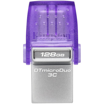 Външна памет USB-A 3.2 / USB-C Kingston microDuo 3C, 128Gb DTDUO3CG3/128GB 