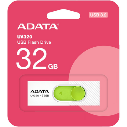 Външна памет USB-A 3.2 Adata UV320, 32Gb AUV320-32G-RWHGN