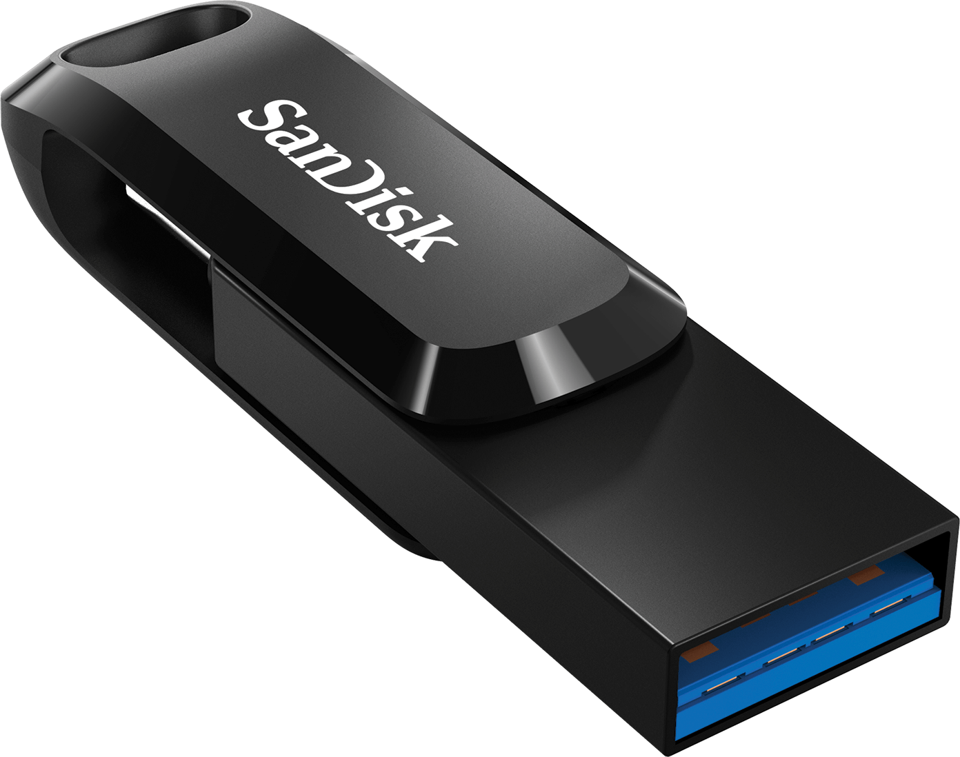 Външна памет USB-A 3.2 / USB-C SanDisk Ultra Dual Go, 1TB SDDDC3-1T00-G46