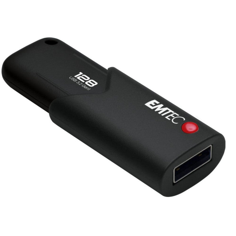Външна памет USB-A 3.2 Emtec B120 Click Secure, 128Gb ECMMD128GB123