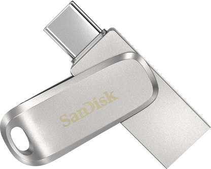 Външна памет USB-A 3.2 / USB-C SanDisk Ultra Luxe Dual Drive, 128Gb SDDDC4-128G-G46