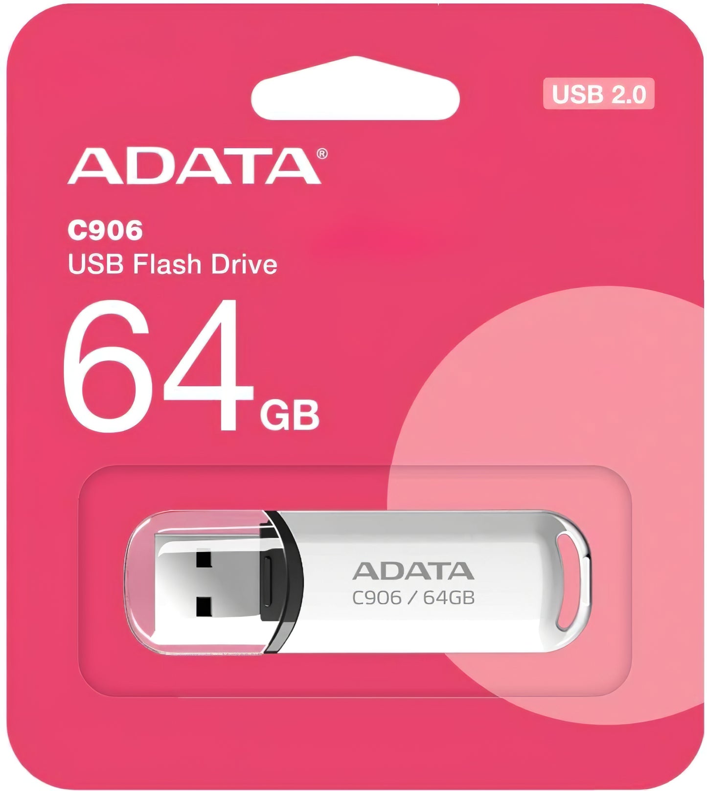 USB-A външна памет Adata C906, 64Gb AC906-64G-RWH 