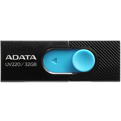 Външна памет USB-A Adata UV220, 32Gb AUV220-32G-RBKBL 