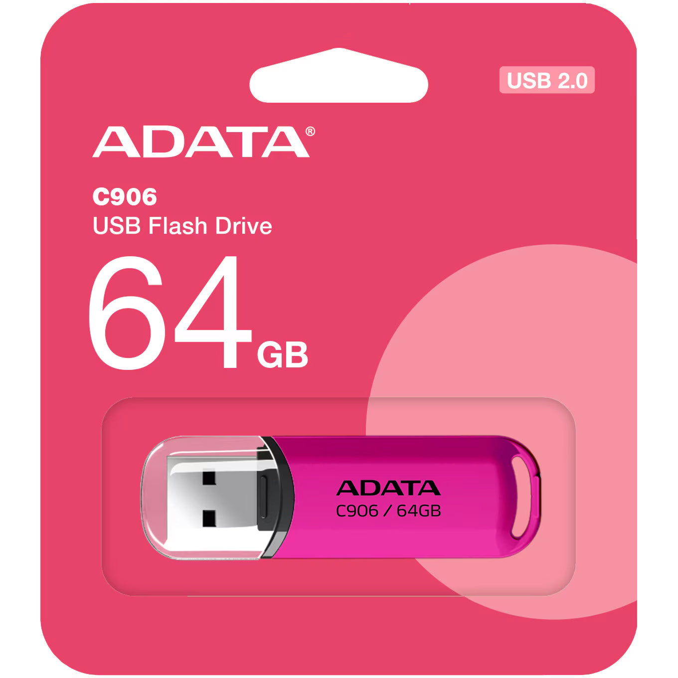 Външна памет USB-A Adata C906, 64Gb AC906-64G-RPP 