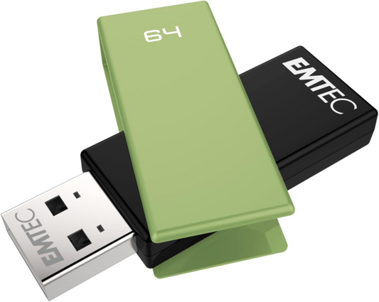 Външна памет USB-A Emtec C350 Brick, 64Gb ECMMD64GC352