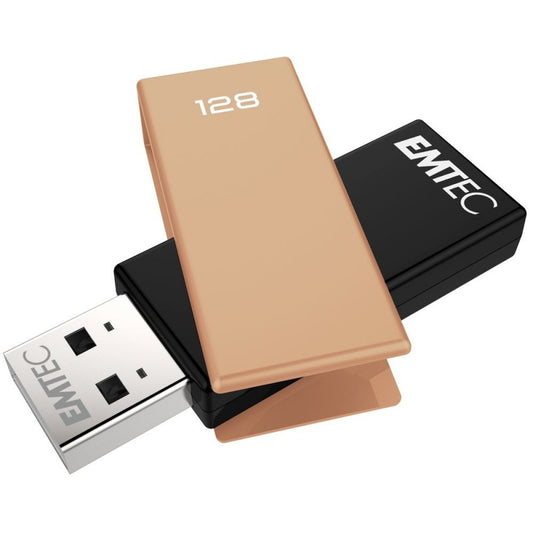 Външна памет USB-A Emtec C350 Brick, 128Gb ECMMD128GC352