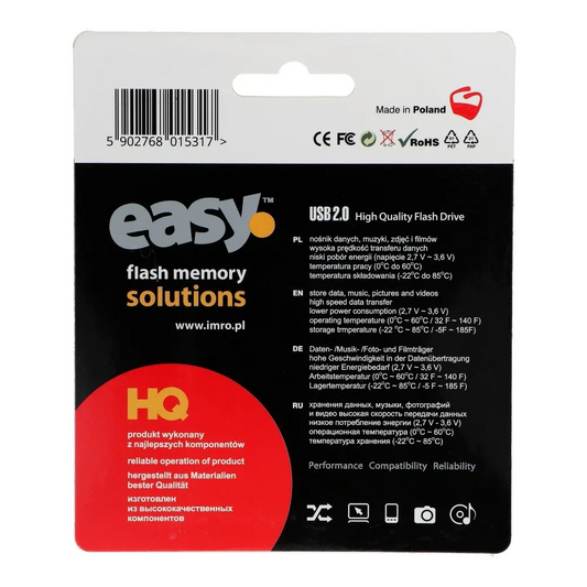 Външна памет USB-A Imro Easy, 128Gb
