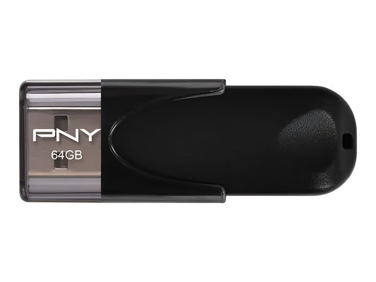 Външна памет USB-A PNY Attache 4, 64Gb FD64GATT4-EF