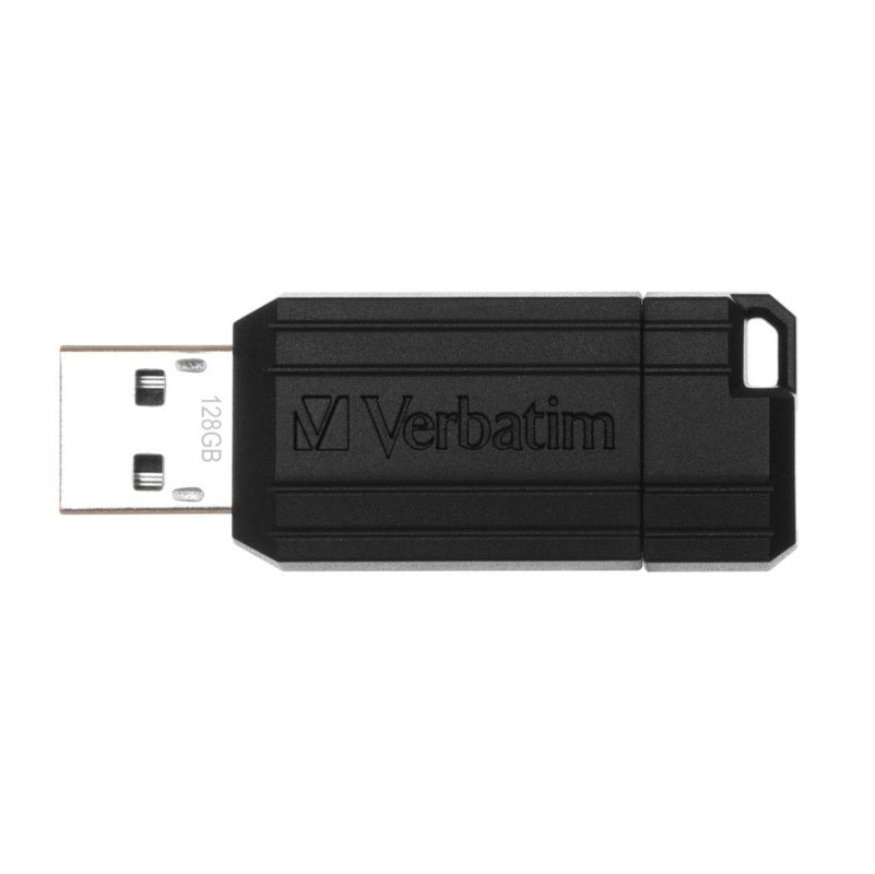 Външна памет USB-A Verbatim PenDrive Pinstripe, 128Gb