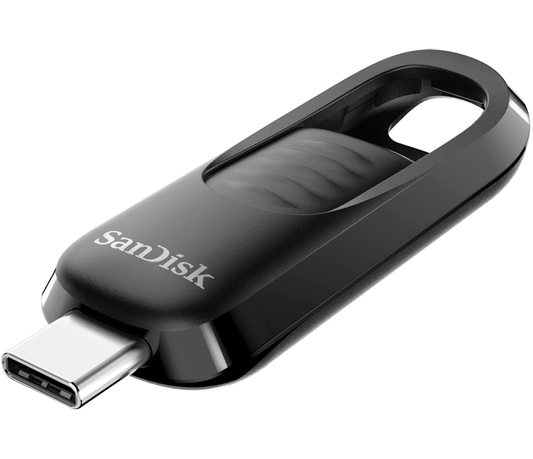 Външна памет USB-C SanDisk Ultra Slider, 64Gb SDCZ480-064G-G46
